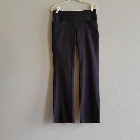Apt. 9 Brynn Millennium Pull-On Bootcut Dress Pants w/ tummy control black - Picture 1 of 7
